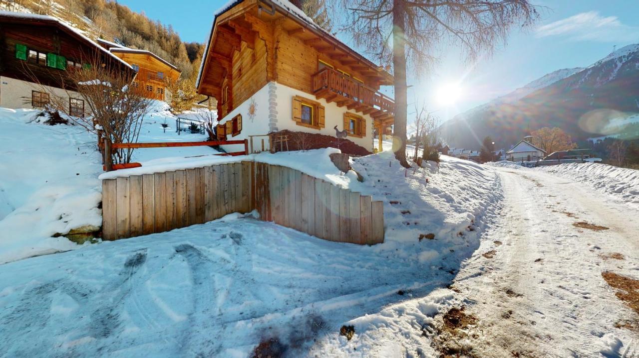 Chalet In The Heart Of The Val D'Anniviers Resort Saint-Jean Exteriér fotografie