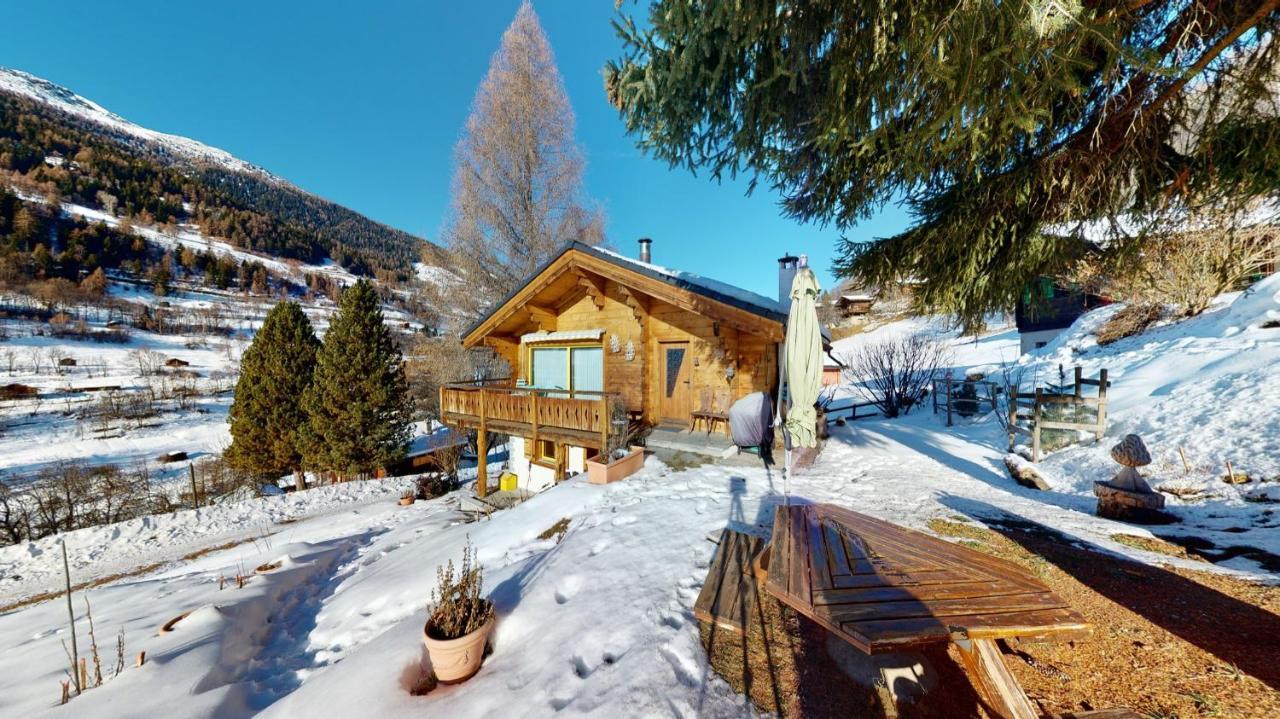 Chalet In The Heart Of The Val D'Anniviers Resort Saint-Jean Exteriér fotografie