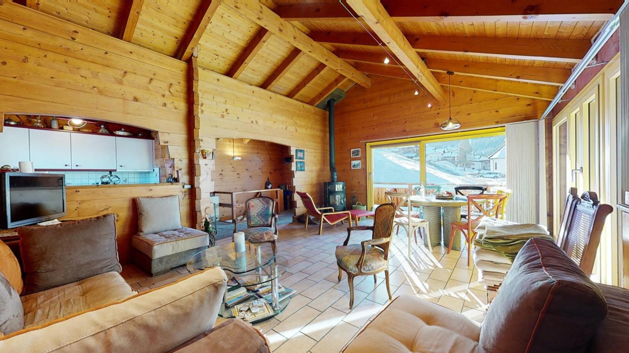 Chalet In The Heart Of The Val D'Anniviers Resort Saint-Jean Exteriér fotografie