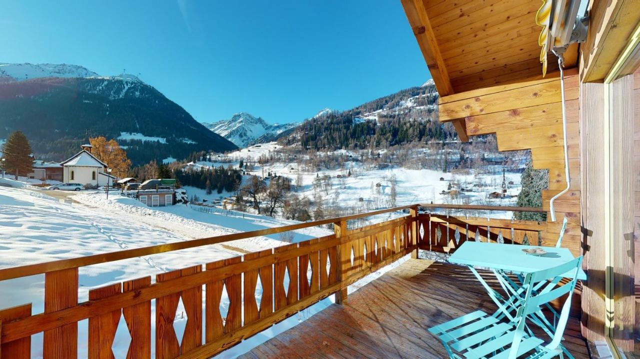 Chalet In The Heart Of The Val D'Anniviers Resort Saint-Jean Exteriér fotografie