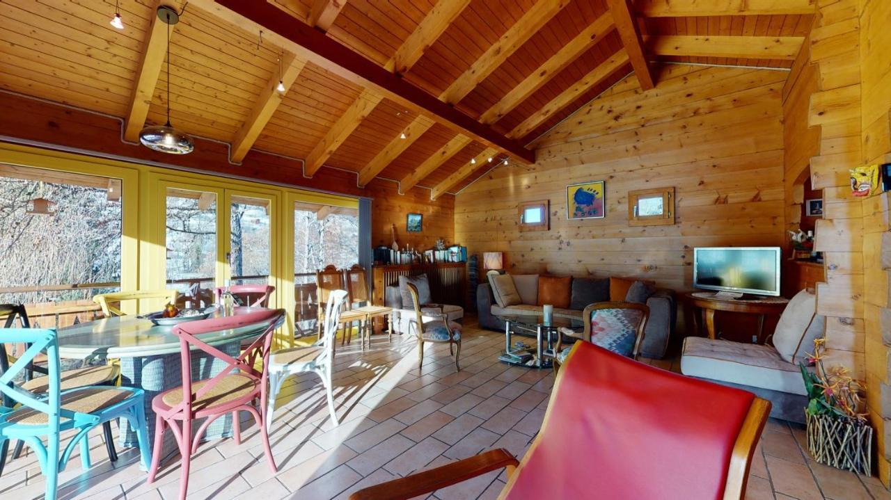 Chalet In The Heart Of The Val D'Anniviers Resort Saint-Jean Exteriér fotografie